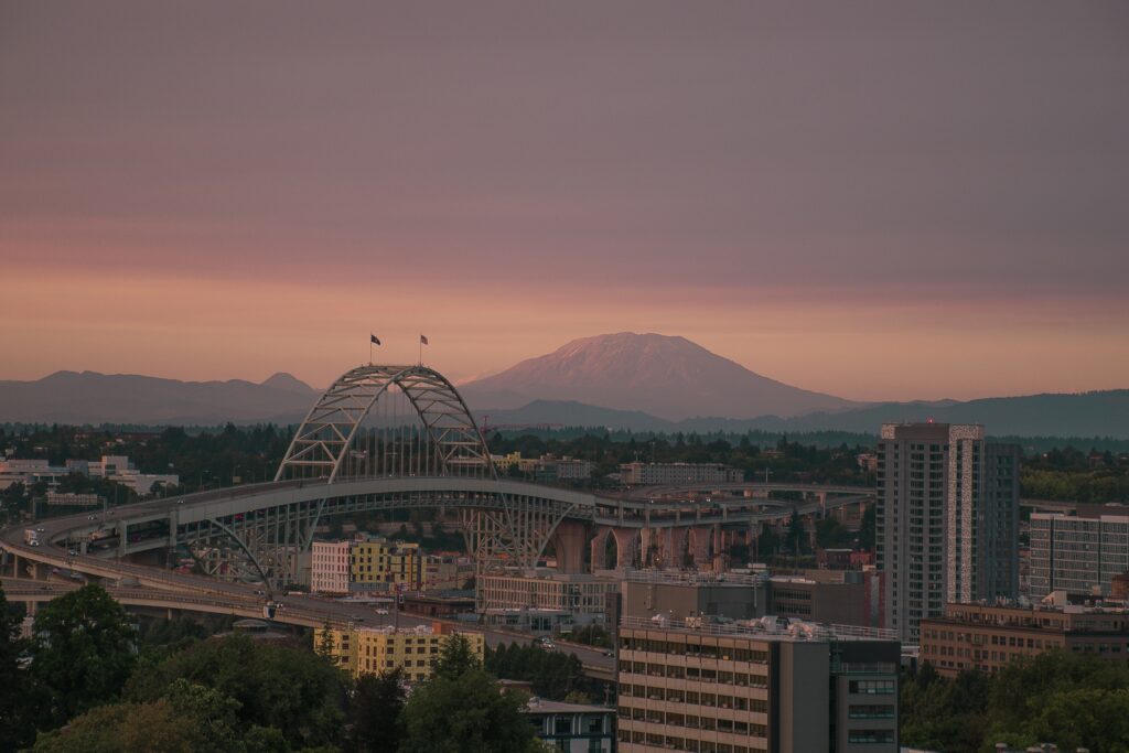 Portland, OR -- Evening look